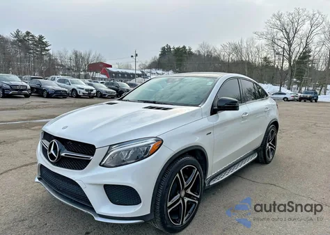 2016 Mercedes-Benz Gle Coupe 450 4Matic z USA, uszkodzony, nr VIN 4JGED6EB4GA046521
